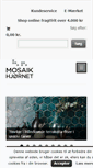 Mobile Screenshot of mosaikhjornet.dk